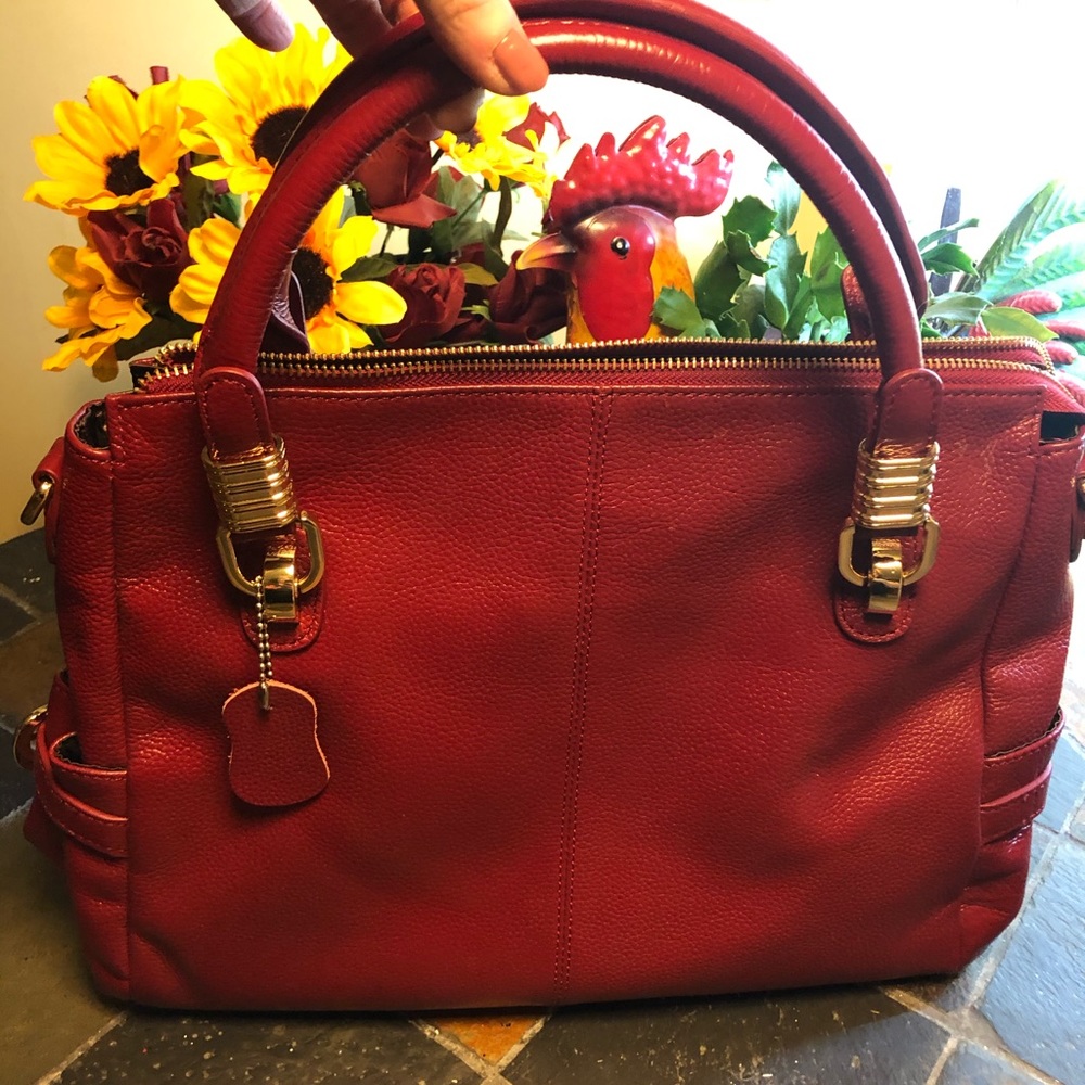 Ainimoer Leather Handbag